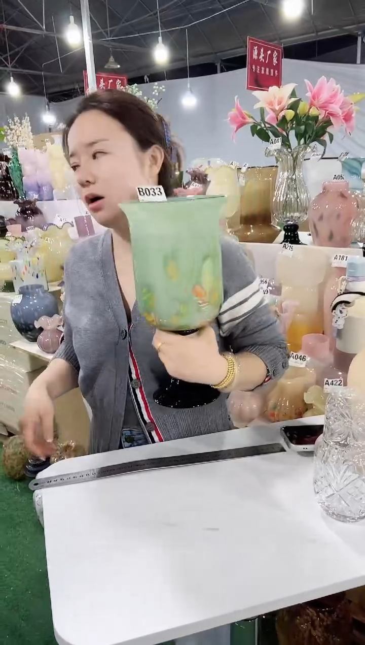 琉璃绿色风灯超级好看