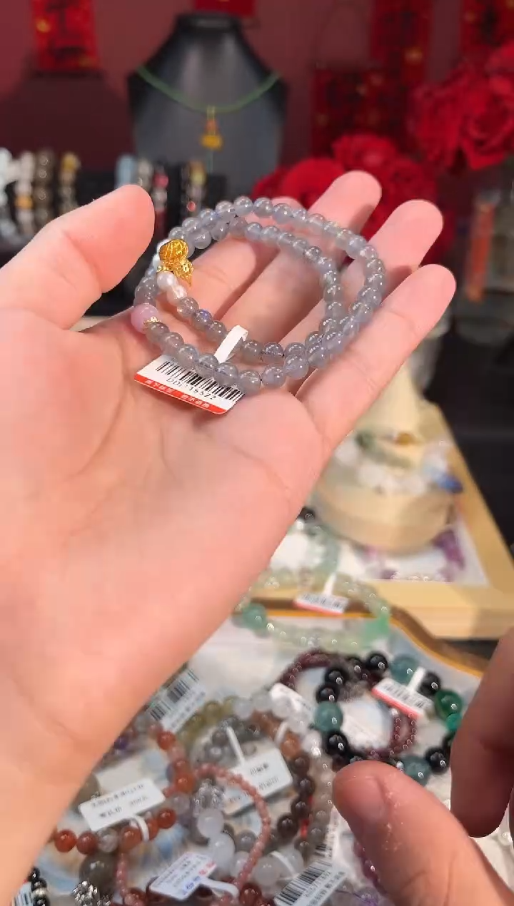 【闪购商品】水晶手链未镶嵌Q882多样性发货一件