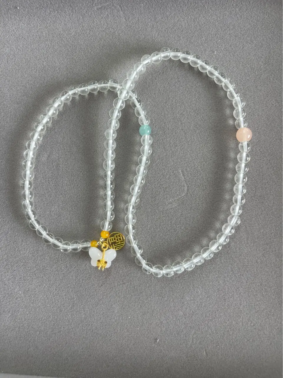 白水晶项链-17008