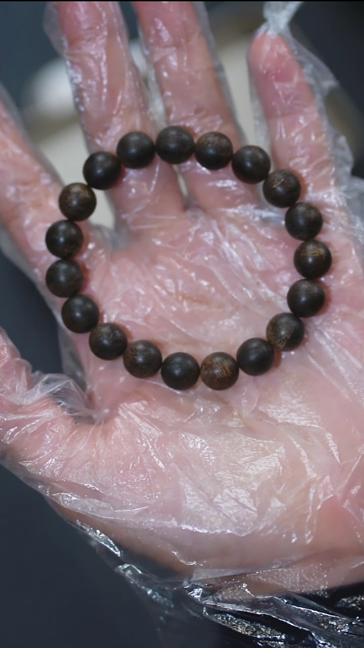 沉香沉香碎屑顶级达拉干1.0单圈沉水12.08克