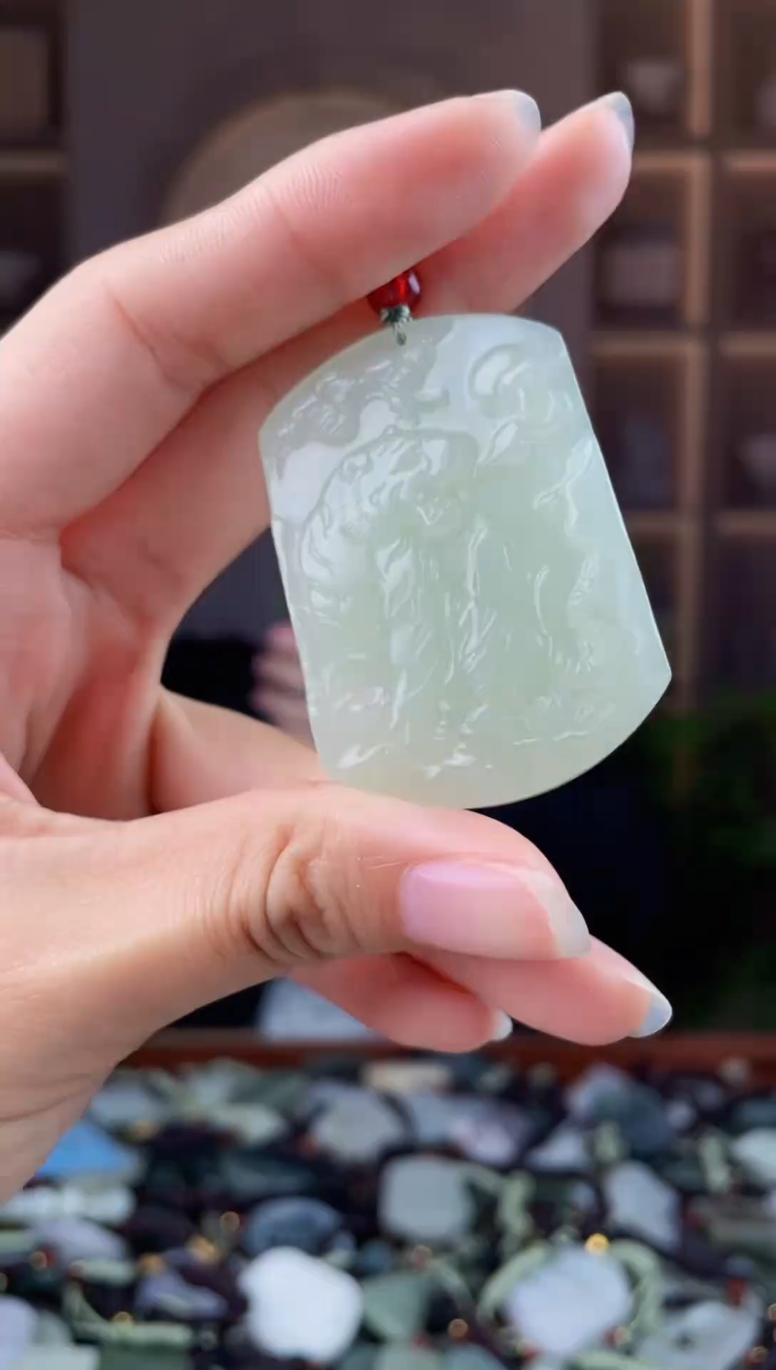 未镶嵌和田玉挂件拍一发一，多样性发货