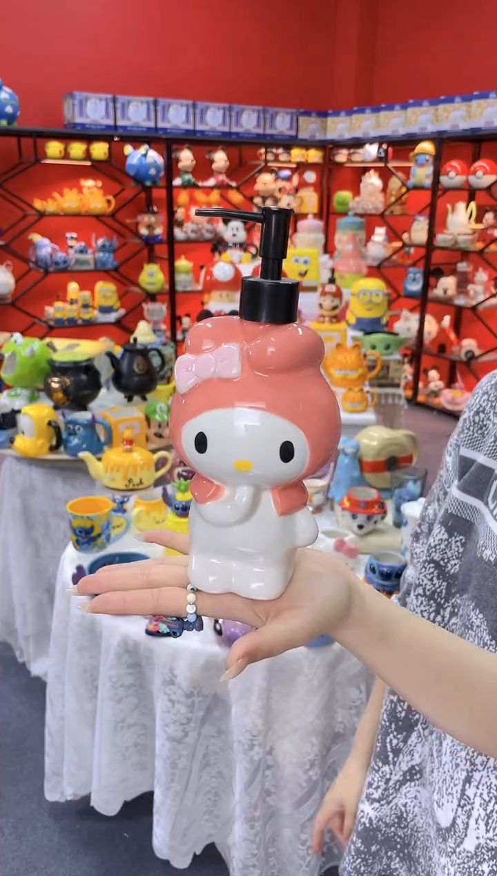 【闪购商品】1@@立体陶瓷分装按压瓶