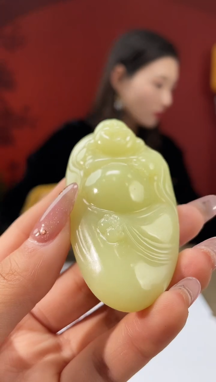 【闪购商品】定制和田玉和田玉（多样性拍一发一带证）250164