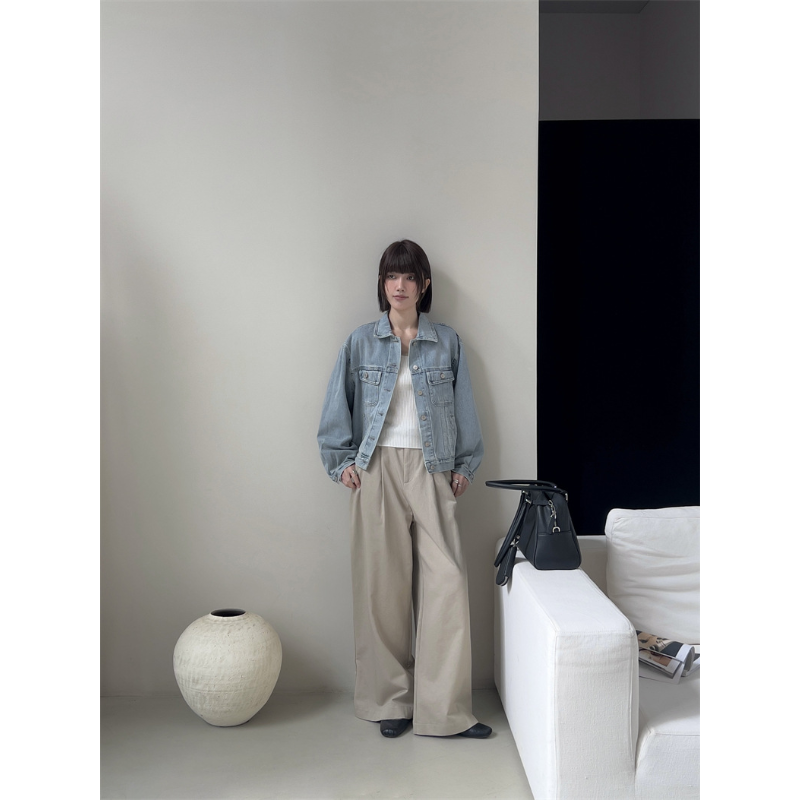 （1001-1100）牛仔外套显瘦百搭夏季百搭微瑕疵尾货