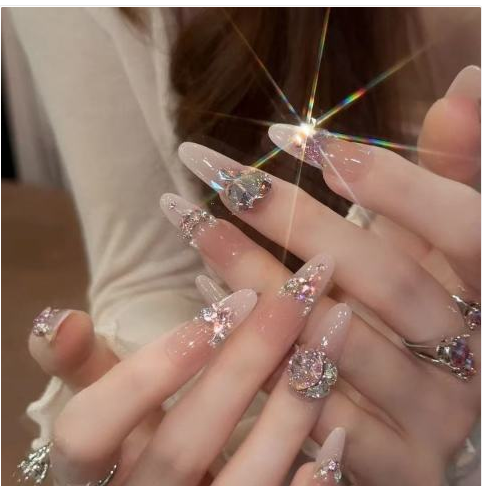 【直播链接】高级温柔纯欲猫眼纯手工穿戴甲可爱温柔气质