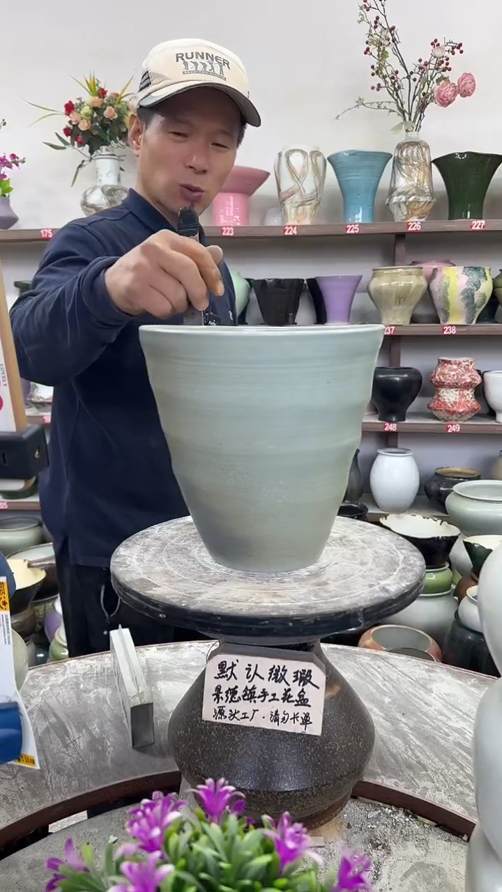 12-2-高22口22瑕-花盆