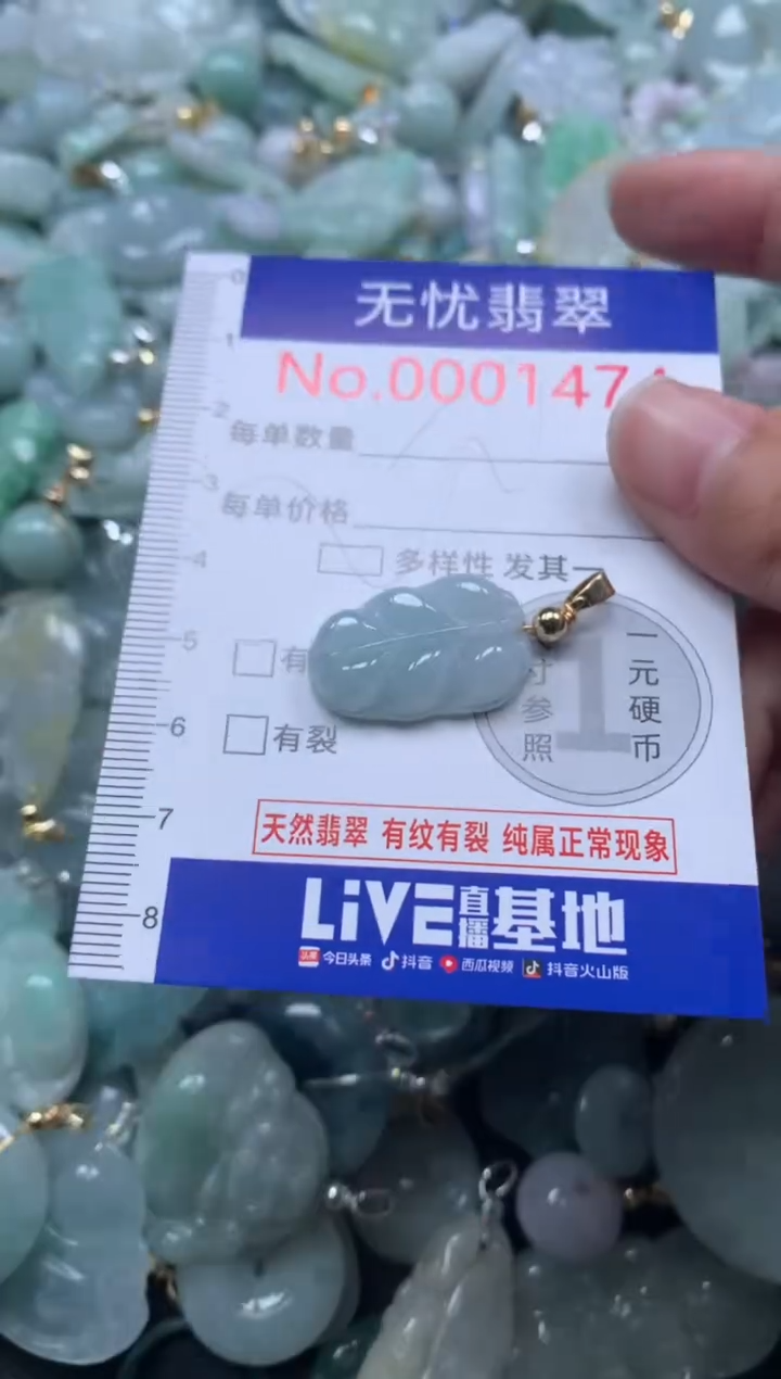 颈饰未镶嵌翡翠1474