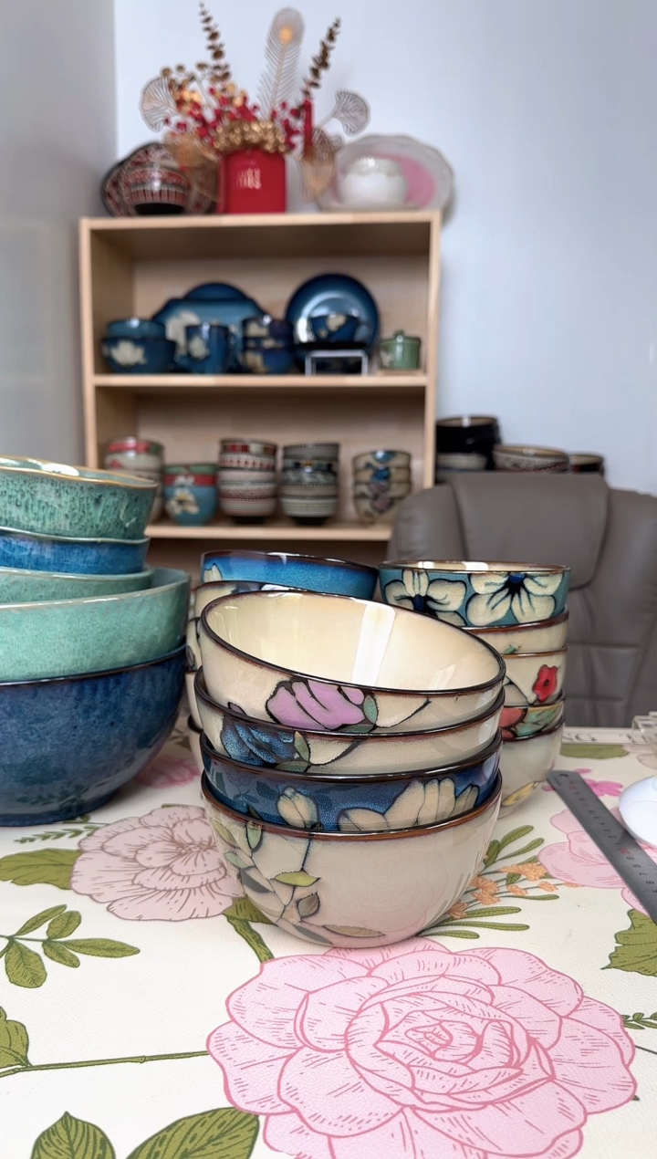 陶瓷燕*?6寸碗2个蓝色6寸碗2个蓝色