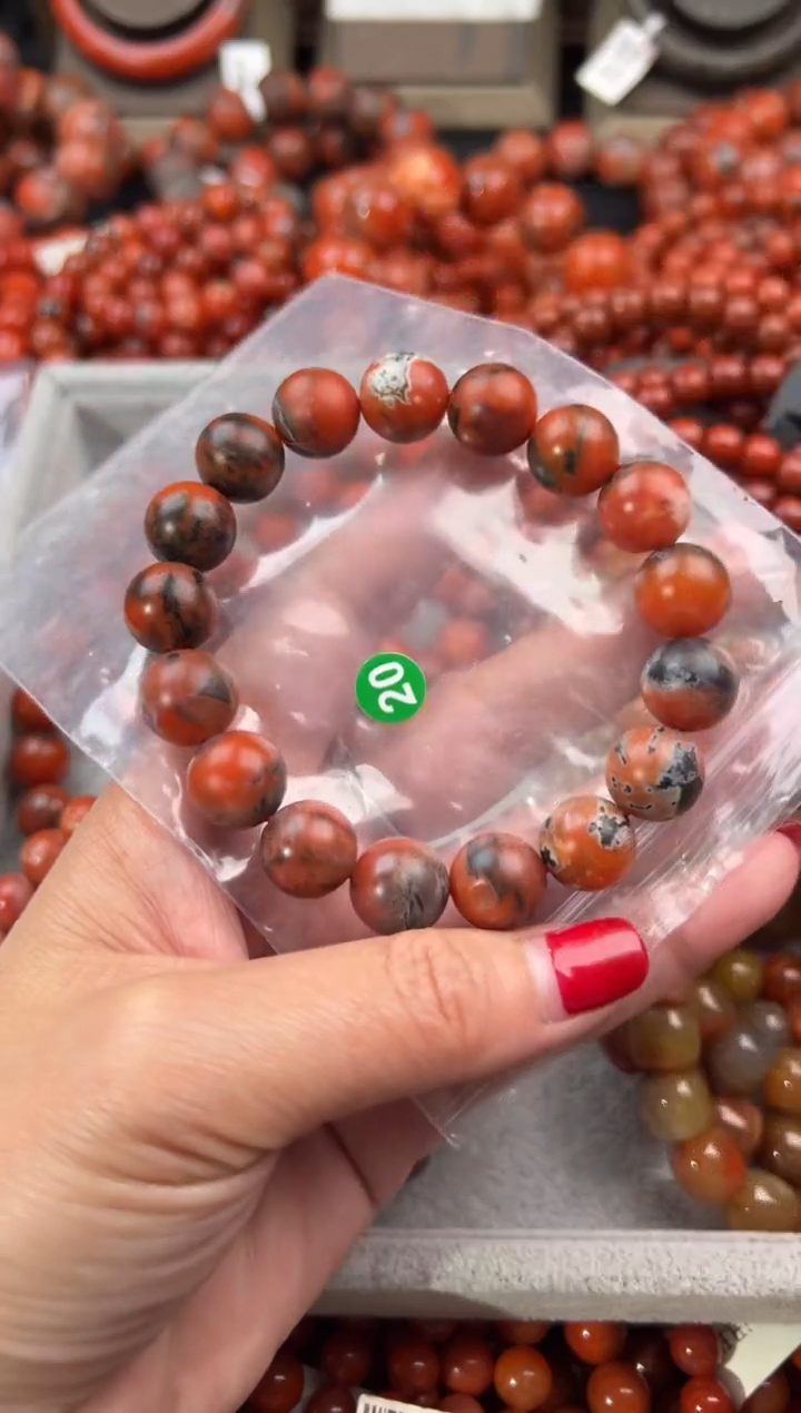 未镶嵌手串南红玛瑙12+