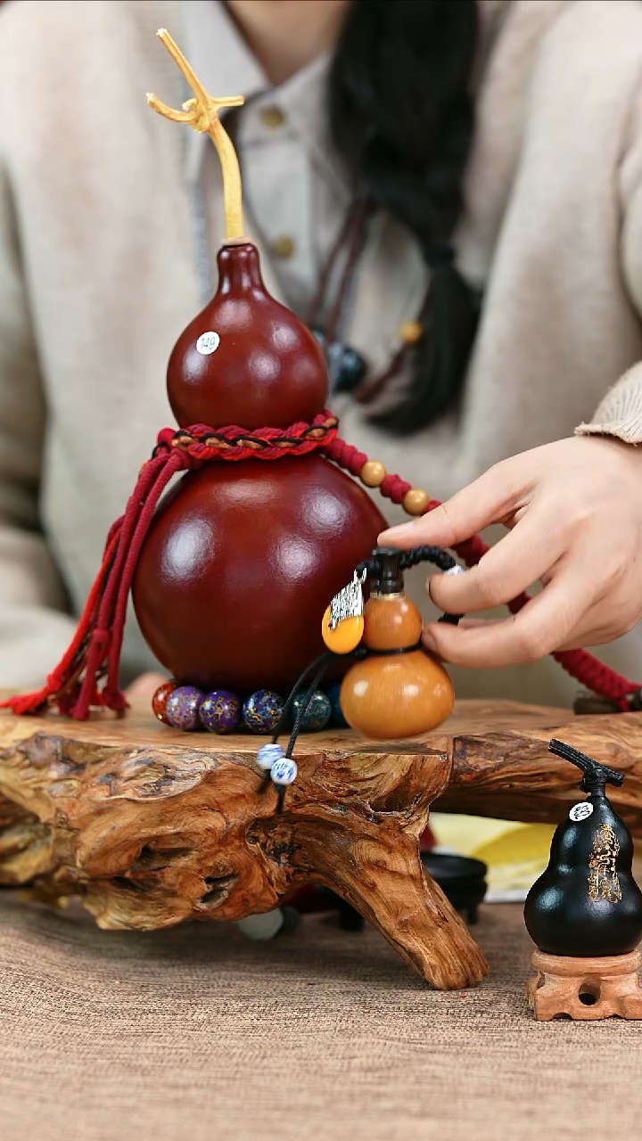 【闪购商品】149—光岳葫天然大漆酒葫芦不含漆珠