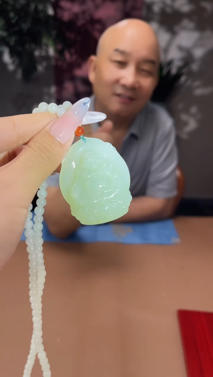 和田玉未镶嵌颈饰A160