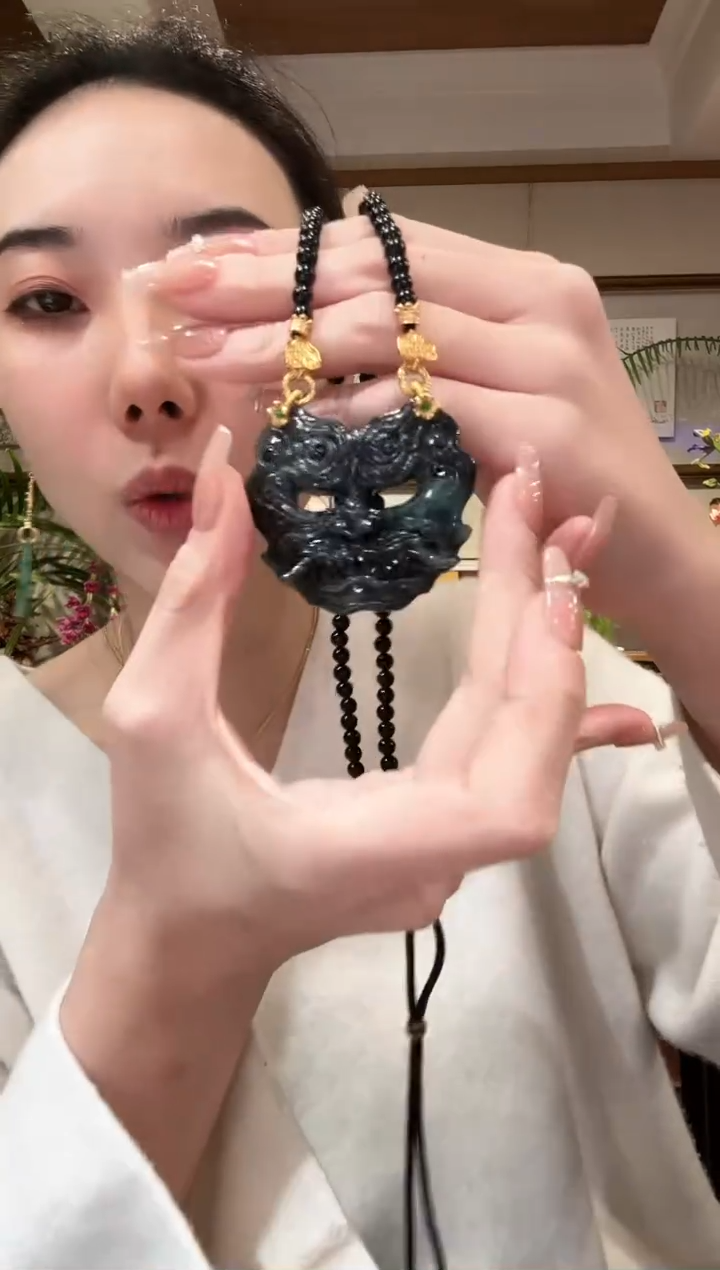 【闪购商品】翡翠颈饰未镶嵌国风