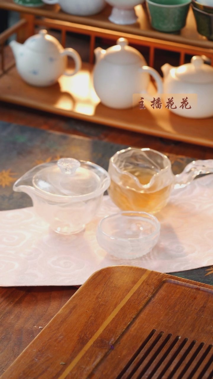 【闪购商品】【琉璃三件套】琉璃盖碗+主人杯+公道