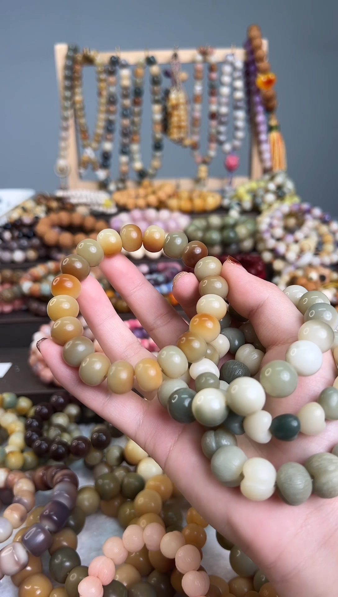 糖心老料菩提手串