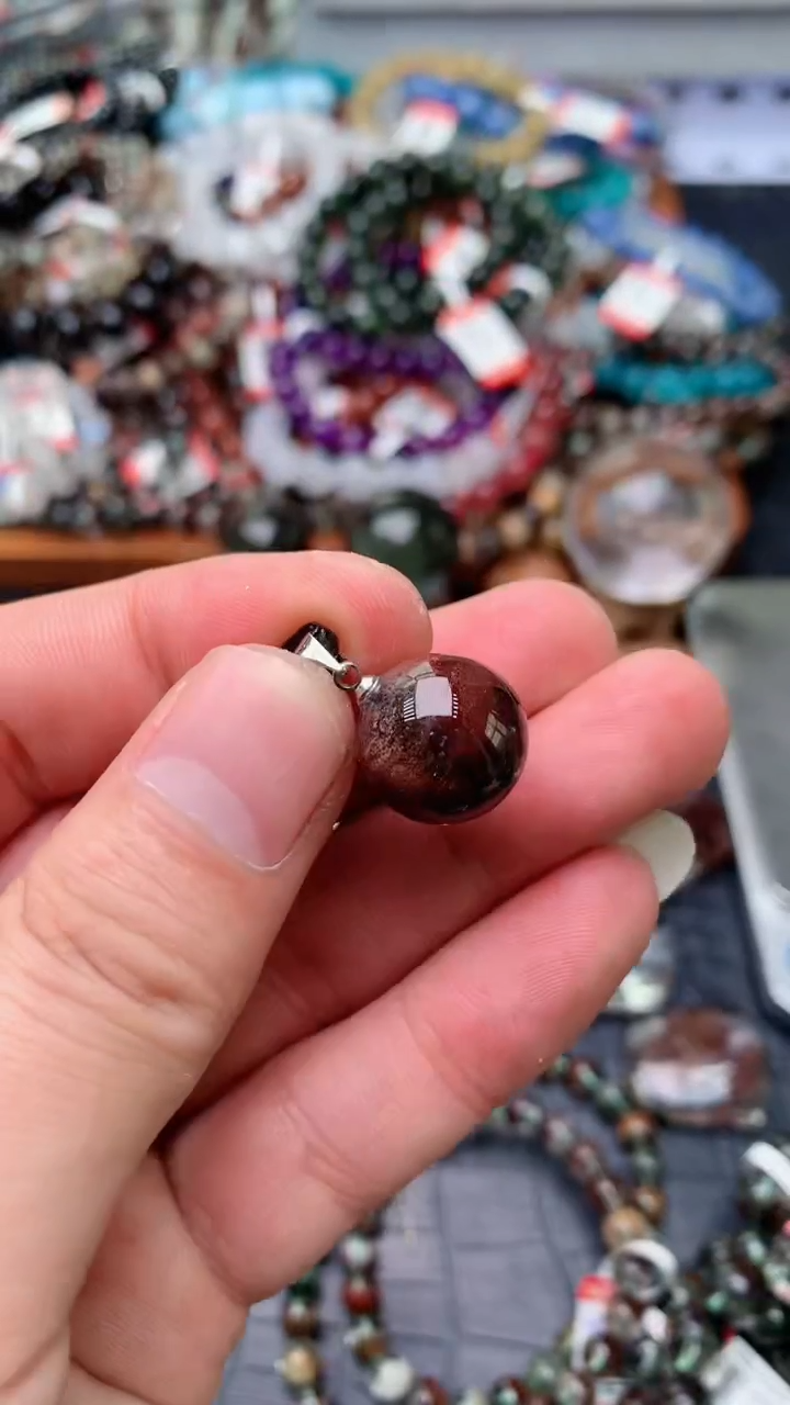 【闪购商品】水晶吊坠(赠链)未镶嵌8