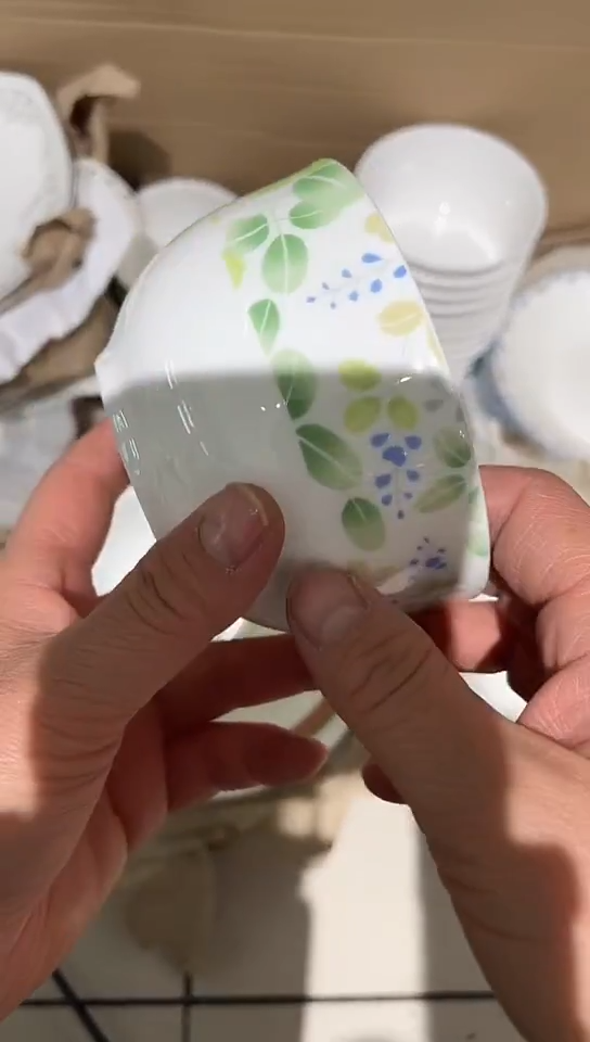 瓷4.25米饭碗4个