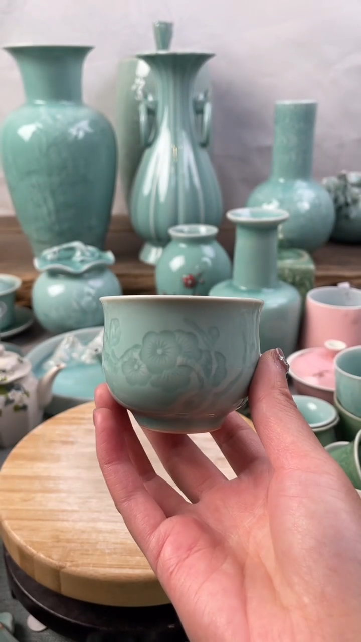 【闪购商品】福利款 慧仙青瓷 瓷器 主人杯