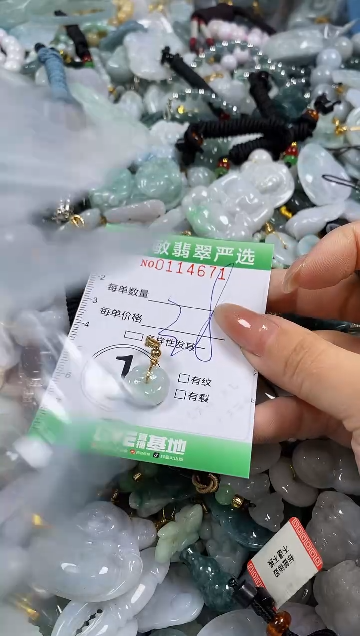 【闪购商品】翡翠颈饰未镶嵌闪购0114671