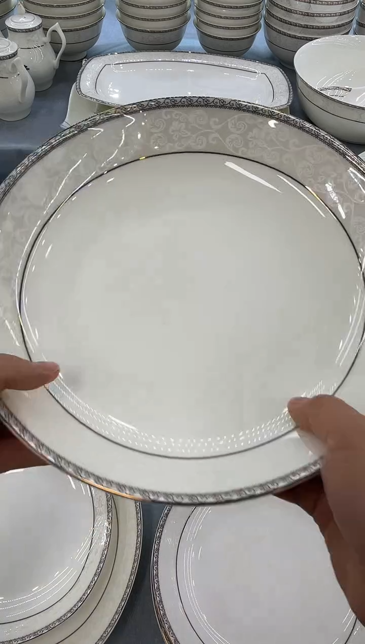 骨瓷玲珑10.5饭1个