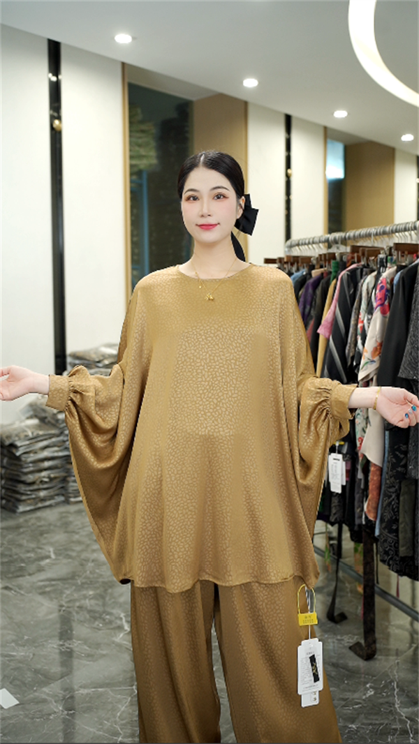 夏款上新【黎念】时尚上档次洋气高档上衣裤子套装-3202#