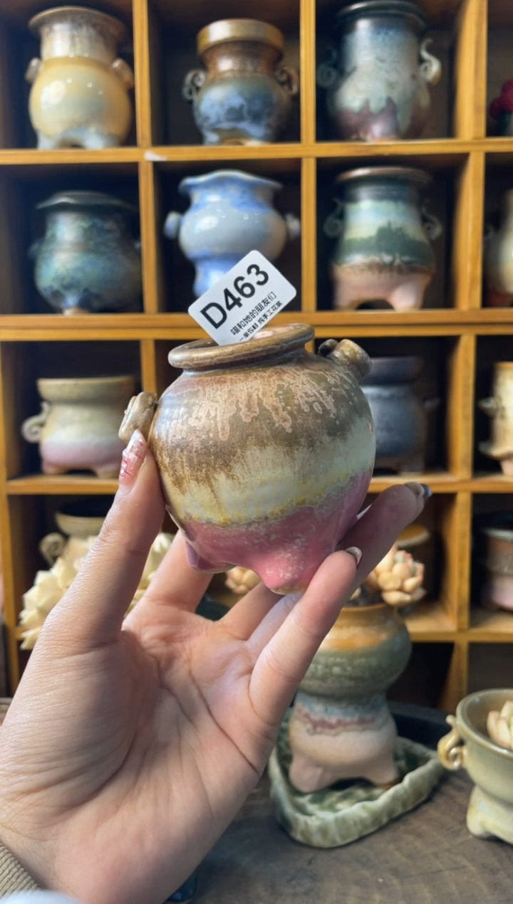 463内口3【喵喵推荐手工盆】