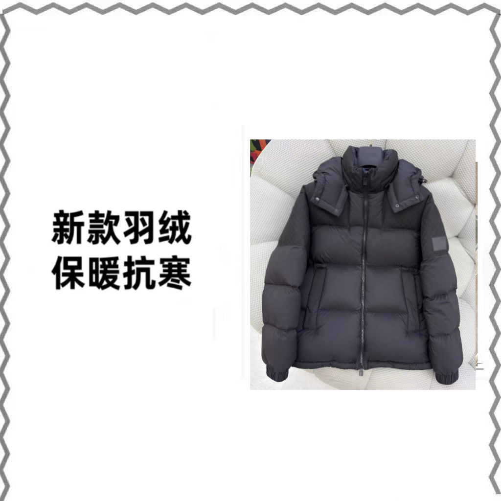 【10号羽绒服XY】25年冬季新款轻奢时尚羽绒服26032