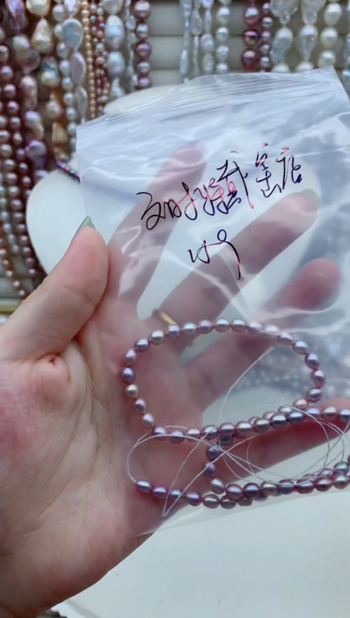 淡水珍珠银S925镶嵌项链文****店项链多样性发其一