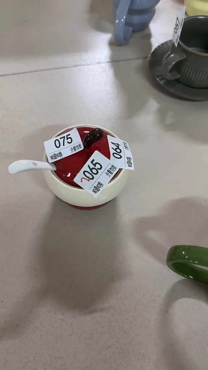 陶瓷手柄款微瑕四单包邮075
