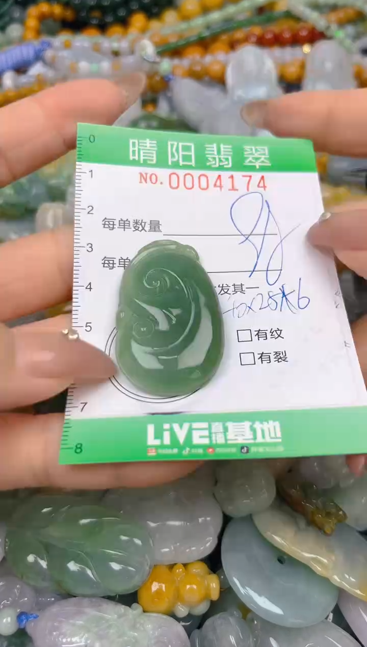 颈饰未镶嵌翡翠闪购0004174