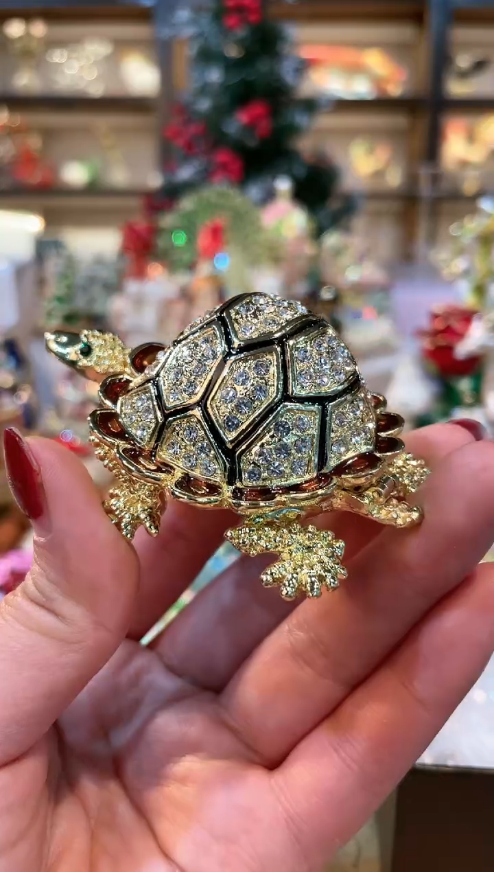 【闪购商品】珐琅彩首饰收纳盒