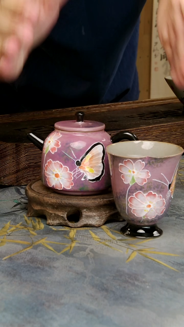 亘古茶具分享@梦蝶壶带一杯