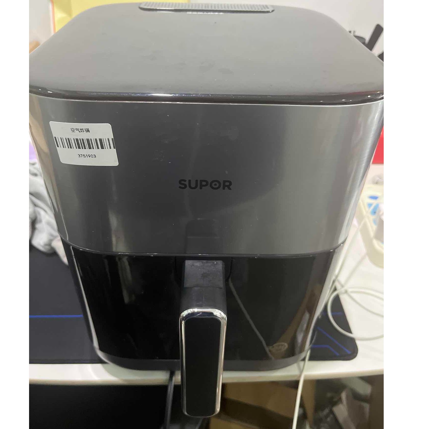 9新 SUPOR/苏泊尔 【二手】武汉仓空气炸锅轻微划痕功能完好
