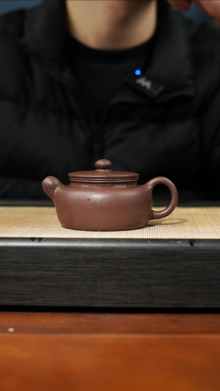 【闪购商品】紫砂茶壶大水潭天青桑扁，1760cc