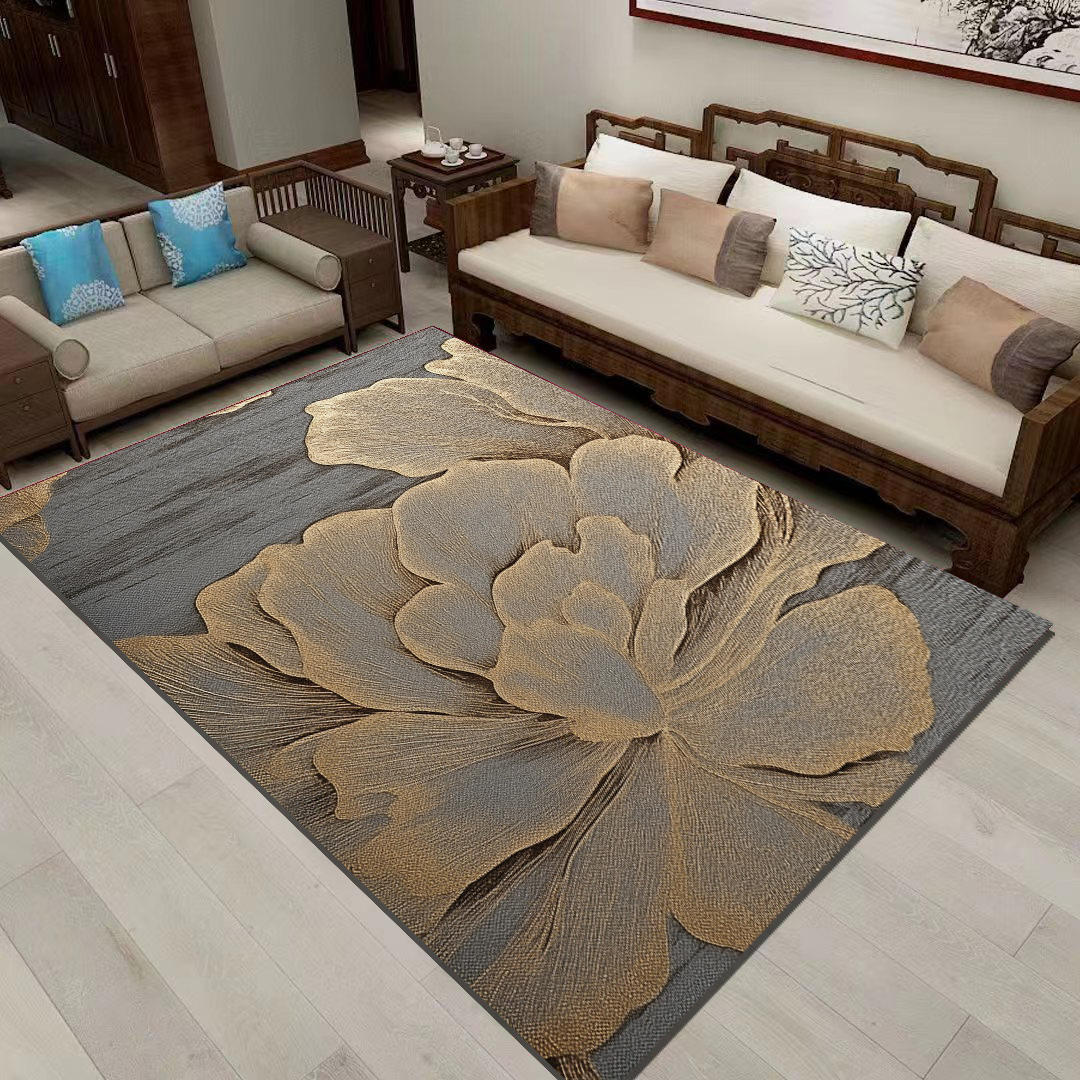 满铺大尺寸客厅加厚地毯防滑可裁剪吸水茶几玄关百搭厨房家用地垫