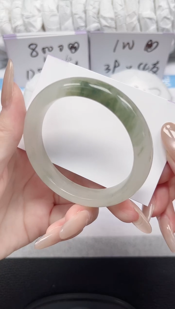 未镶嵌手镯石英岩玉85-54/55