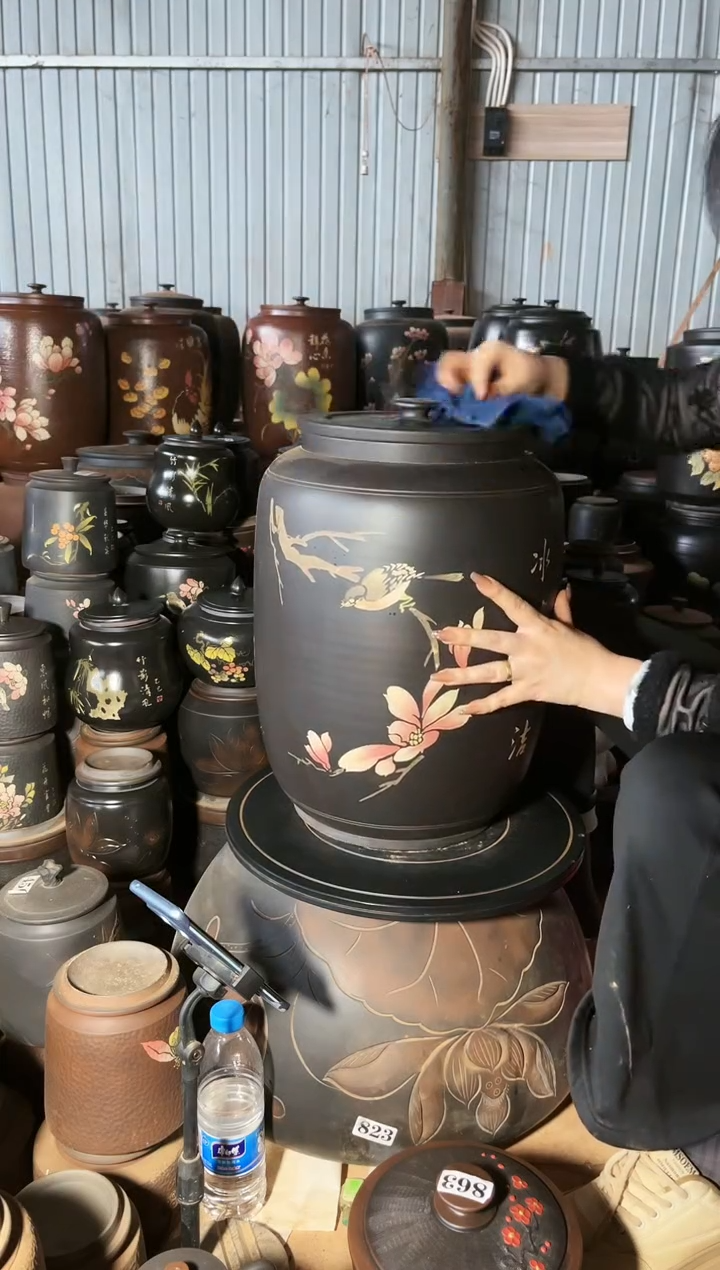 【闪购商品】壶完品 高47cm  茶缸 871