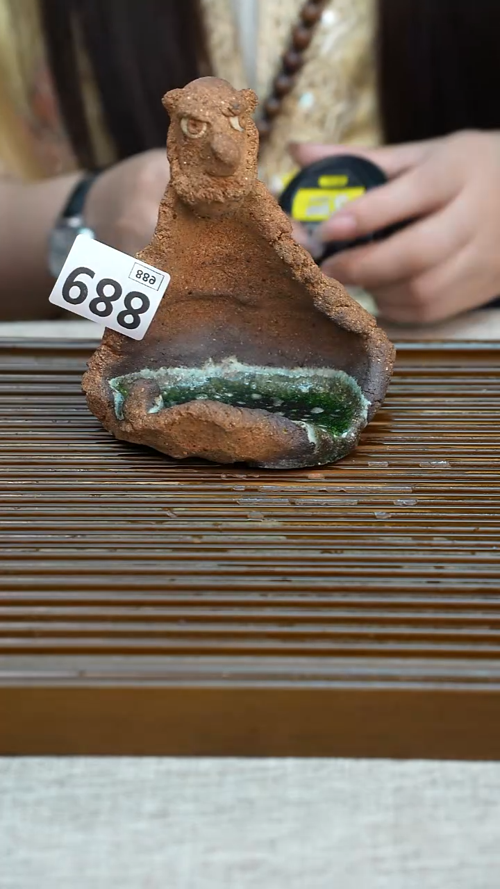 纯手工粗陶茶具每一只不一样