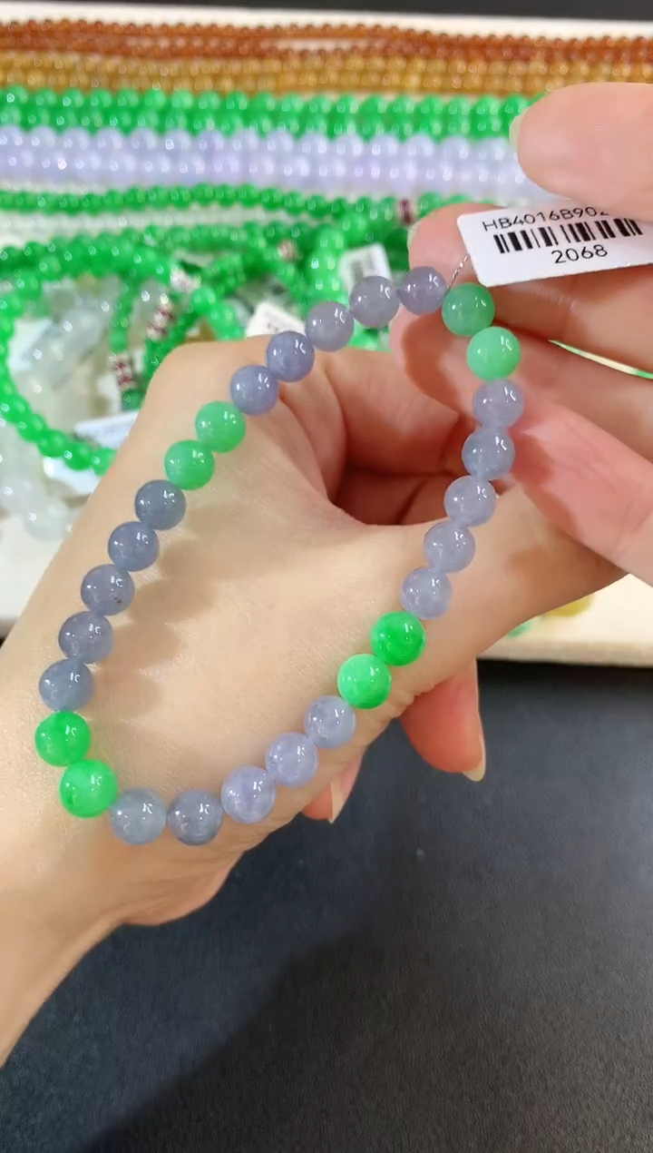 未镶嵌手串翡翠159|