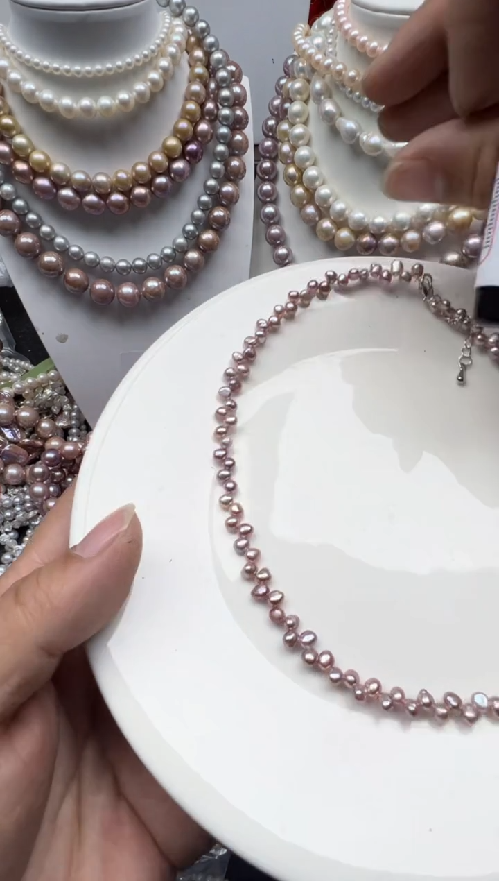 【闪购商品】淡水珍珠颈饰未镶嵌1