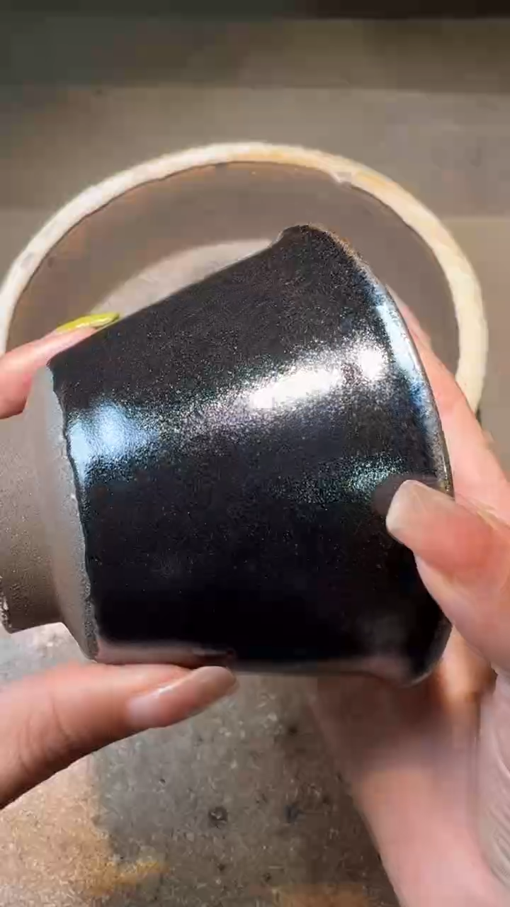 茶盏严柳忠龙窑柴烧69