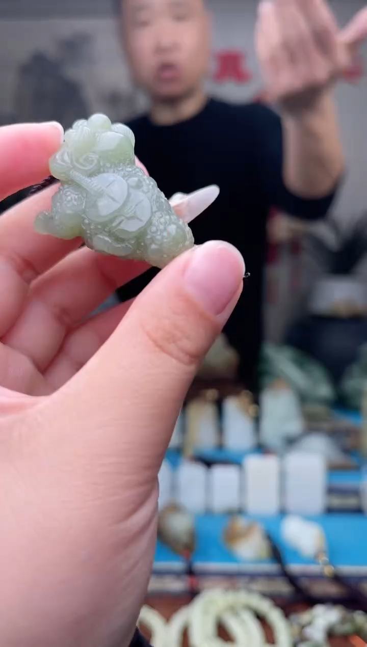 【闪购商品】和田玉未镶嵌挂件1