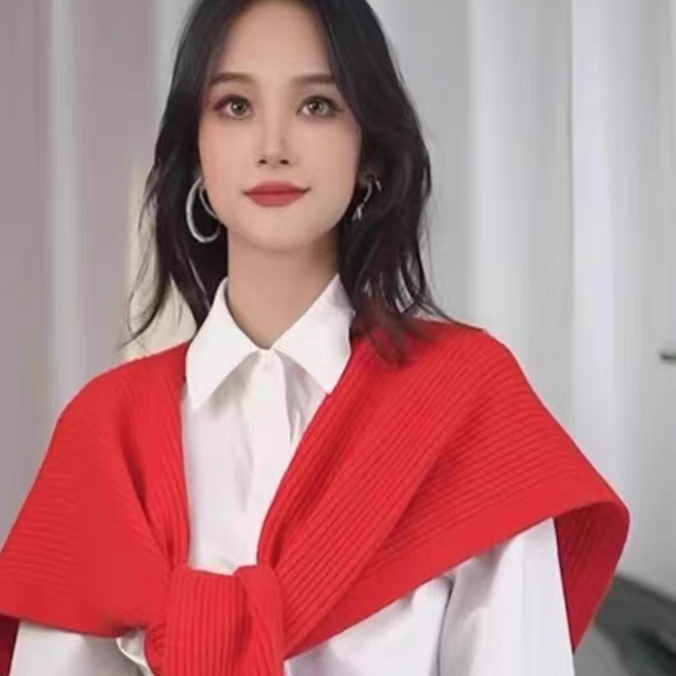 阿玛施AMASS【造型单品】时尚气质百搭披肩5800043