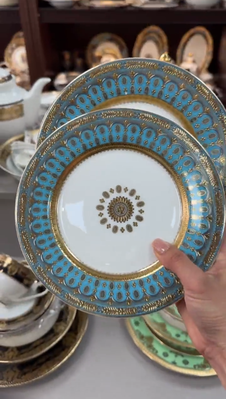 【闪购商品】瓷片8英寸平盘2个福利款微瑕