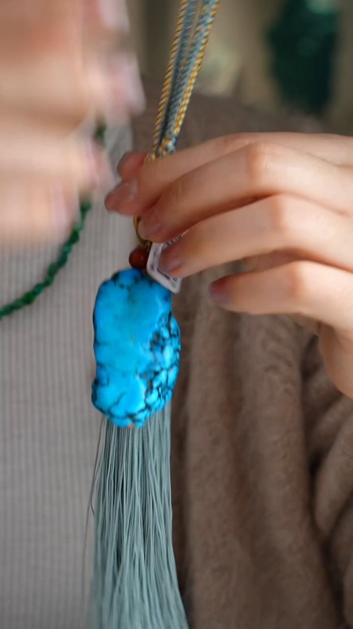 【闪购商品】绿松石把件未镶嵌1