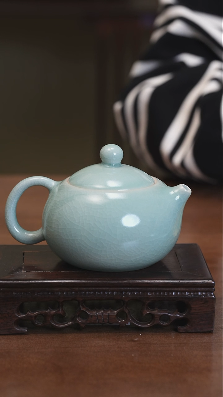 【闪购商品】清凉寺原产地仿古釉西施壶