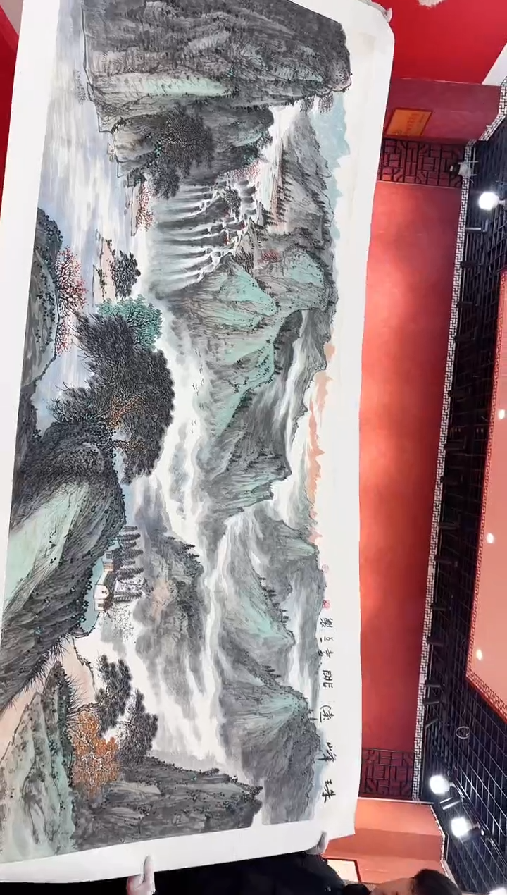 【闪购商品】国画道一老师亲笔绘画作品D130