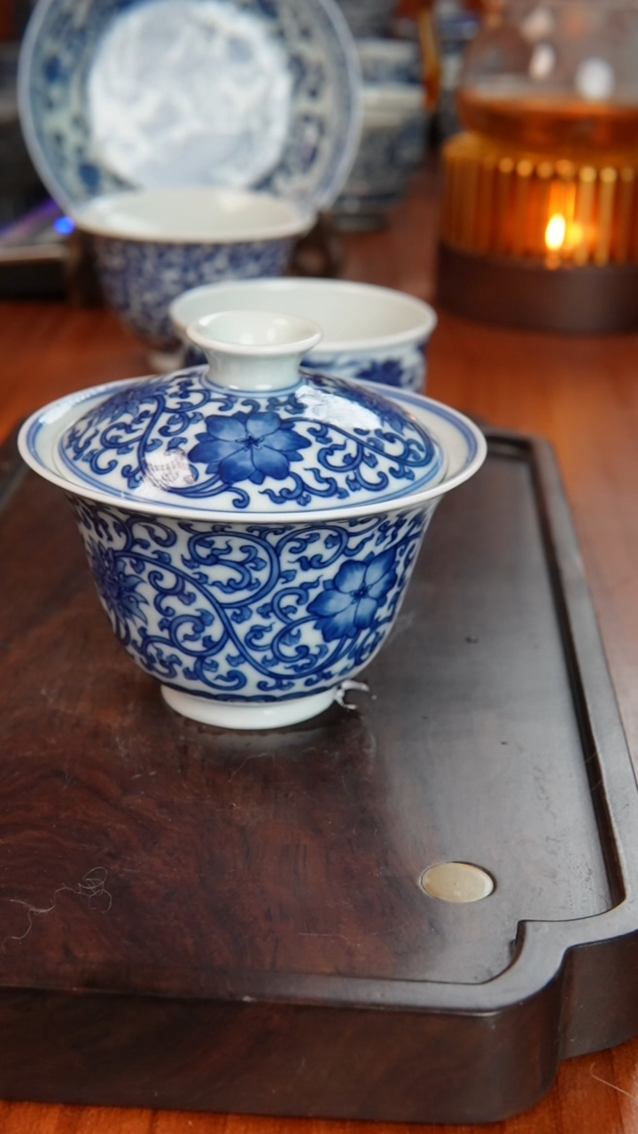 【闪购商品】景德镇镹曰陶柴窑手工手绘茶具