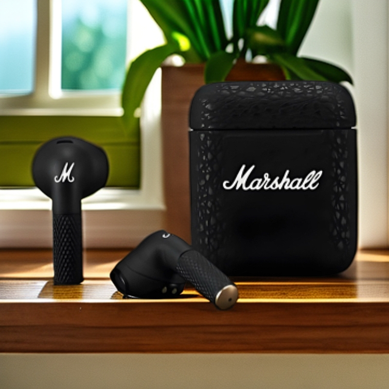 95新 MARSHALL 马3半入耳音乐真无线蓝牙耳机