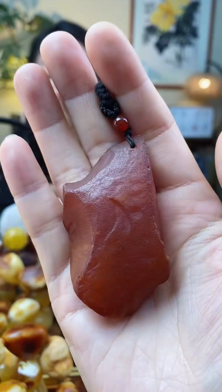 【闪购商品】琥珀颈饰未镶嵌吊坠