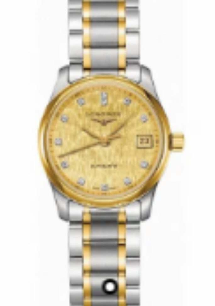99新 Longines/浪琴 L2.257.5.38.7/名匠金盘条刻/表径29